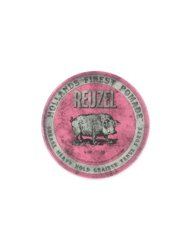 Pink Pomade Grease Strong Hold